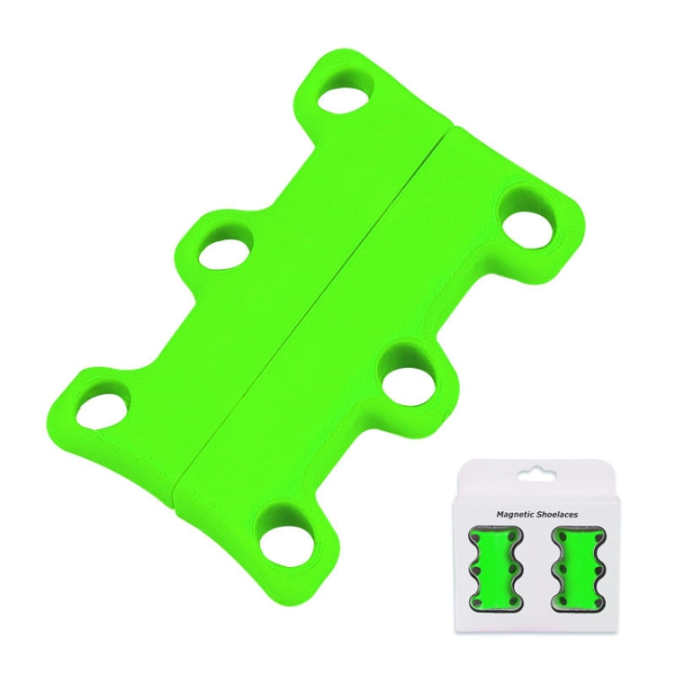 Magnetic Shoelace Buckle Non Binding Shoe Lace Accessories, Size:S (Below 230mm)