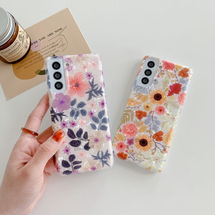 For Samsung Galaxy S21+ 5G Painted Pattern TPU Protective Case