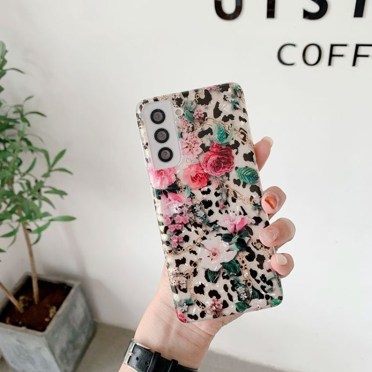 For Samsung Galaxy S21 Ultra 5G Painted Pattern TPU Protective Case