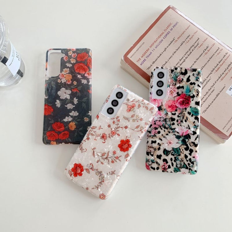 For Samsung Galaxy S21 Ultra 5G Painted Pattern TPU Protective Case