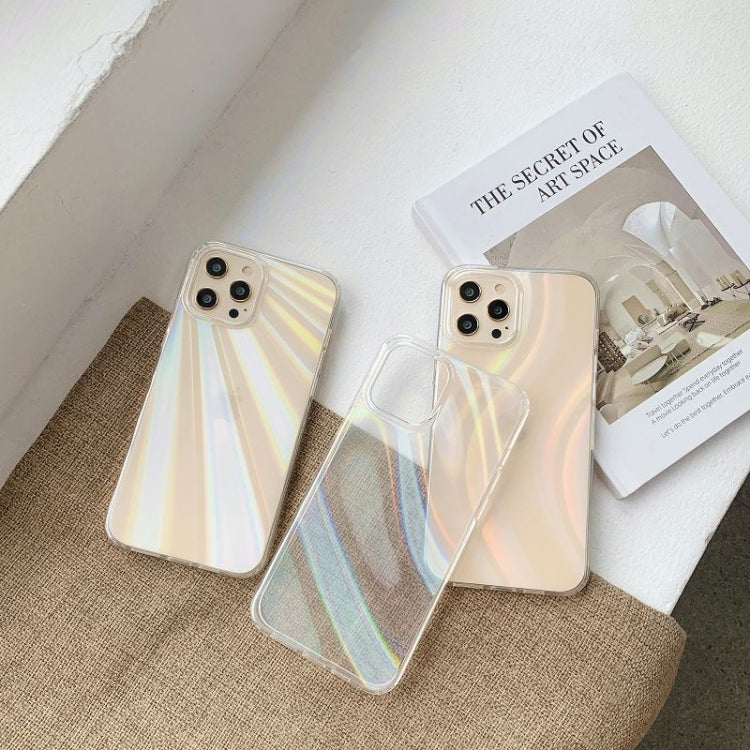 For iPhone 12 / 12 Pro Laser Double-sided Coverage TPU Protective Case