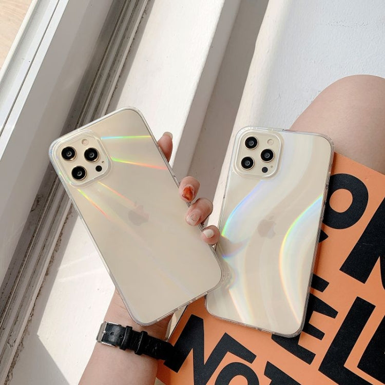 For iPhone 12 / 12 Pro Laser Double-sided Coverage TPU Protective Case
