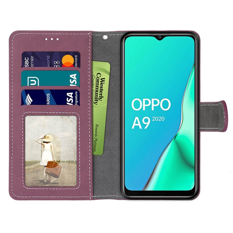 For OPPO A9 (2020) / A5 (2020) / A11X / A11 Retro Frosted Horizontal Flip PU Leather Case with Holder & Card Slots & Wallet & Photo Frame