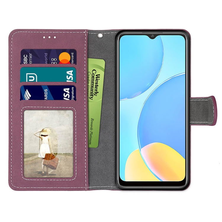 For OPPO A15 / A15s Retro Frosted Horizontal Flip PU Leather Case with Holder & Card Slots & Wallet & Photo Frame