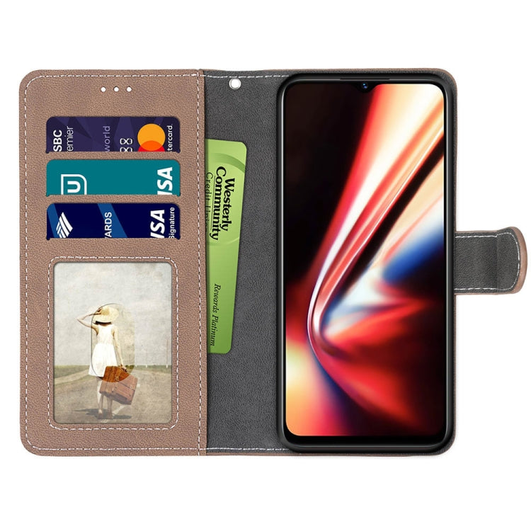 For OPPO Realme 5 / 5s / 5i / C3 / C3i / 6i / Narzo10 / 10A / 20A Retro Frosted Horizontal Flip PU Leather Case with Holder & Card Slots & Wallet & Photo Frame