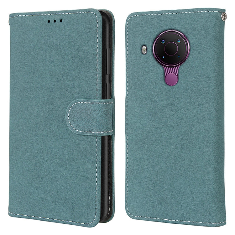 For Nokia 5.4 Retro Frosted Horizontal Flip PU Leather Case with Holder & Card Slots & Wallet & Photo Frame
