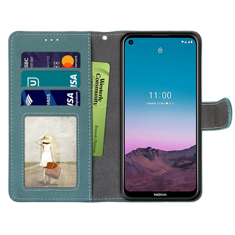 For Nokia 5.4 Retro Frosted Horizontal Flip PU Leather Case with Holder & Card Slots & Wallet & Photo Frame