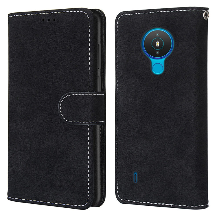 For Nokia 1.4 Retro Frosted Horizontal Flip PU Leather Case with Holder & Card Slots & Wallet & Photo Frame