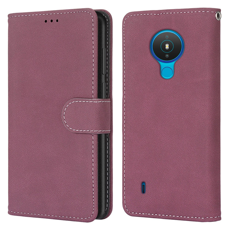 For Nokia 1.4 Retro Frosted Horizontal Flip PU Leather Case with Holder & Card Slots & Wallet & Photo Frame