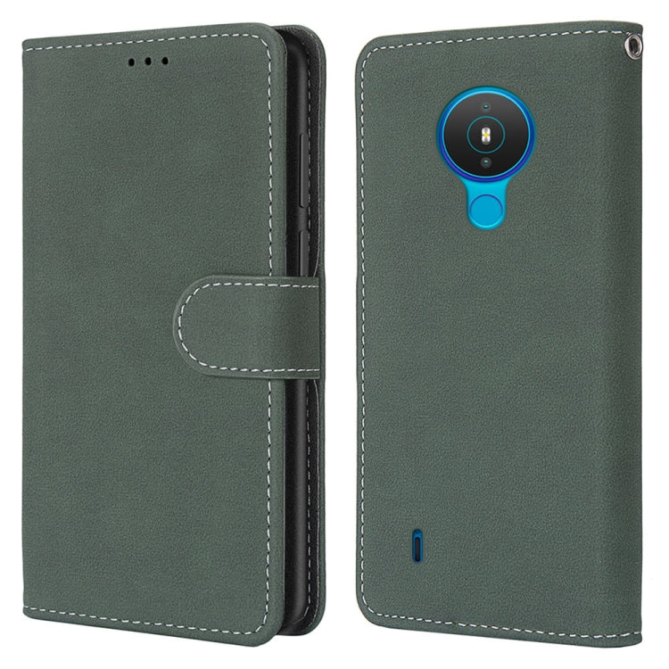 For Nokia 1.4 Retro Frosted Horizontal Flip PU Leather Case with Holder & Card Slots & Wallet & Photo Frame