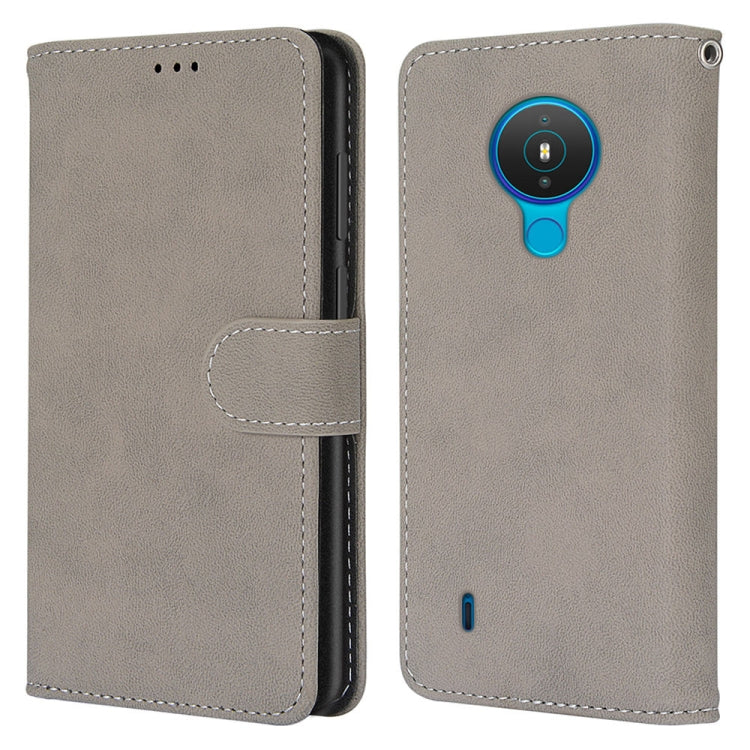For Nokia 1.4 Retro Frosted Horizontal Flip PU Leather Case with Holder & Card Slots & Wallet & Photo Frame