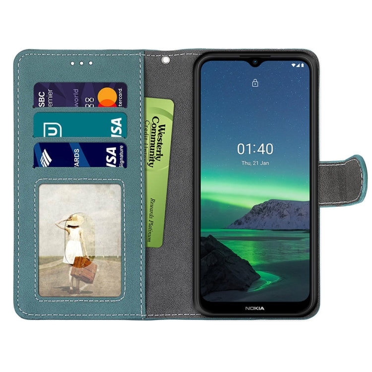 For Nokia 1.4 Retro Frosted Horizontal Flip PU Leather Case with Holder & Card Slots & Wallet & Photo Frame