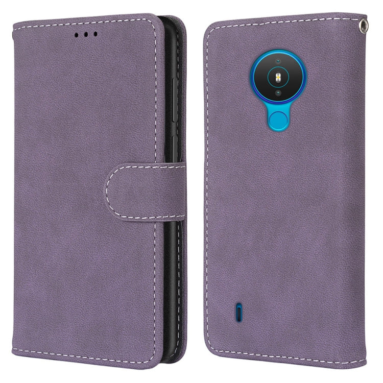 For Nokia 1.4 Retro Frosted Horizontal Flip PU Leather Case with Holder & Card Slots & Wallet & Photo Frame