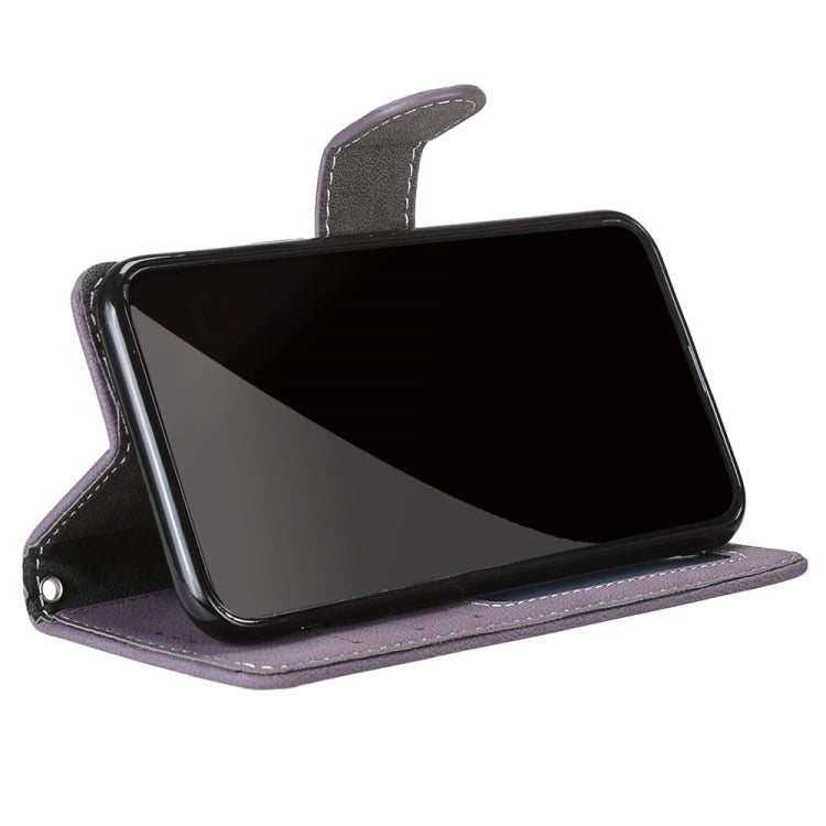 For Alcatel 3L 2021 Retro Frosted Horizontal Flip PU Leather Case with Holder & Card Slots & Wallet & Photo Frame
