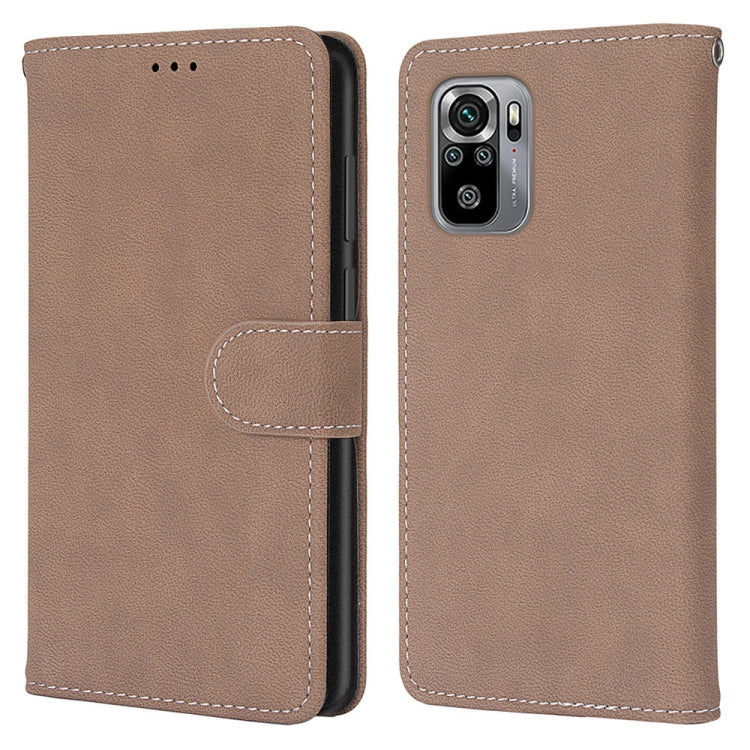 For Xiaomi Note 10 4G / Note 10s Retro Frosted Horizontal Flip PU Leather Case with Holder & Card Slots & Wallet & Photo Frame