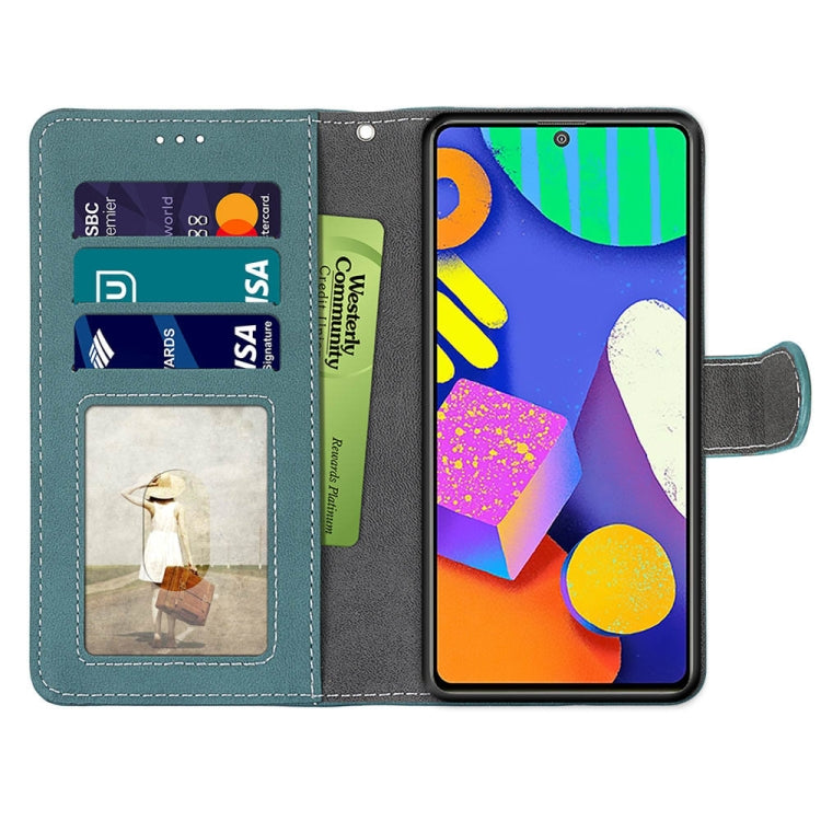 For Samsung Galaxy F62 / M62 Retro Frosted Horizontal Flip PU Leather Case with Holder & Card Slots & Wallet & Photo Frame