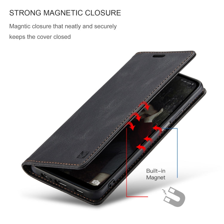 For Samsung Galaxy A32 5G AutSpace A01 Retro Skin-feel Crazy Horse Texture Horizontal Flip Leather Case with Holder & Card Slots & Wallet & RFID