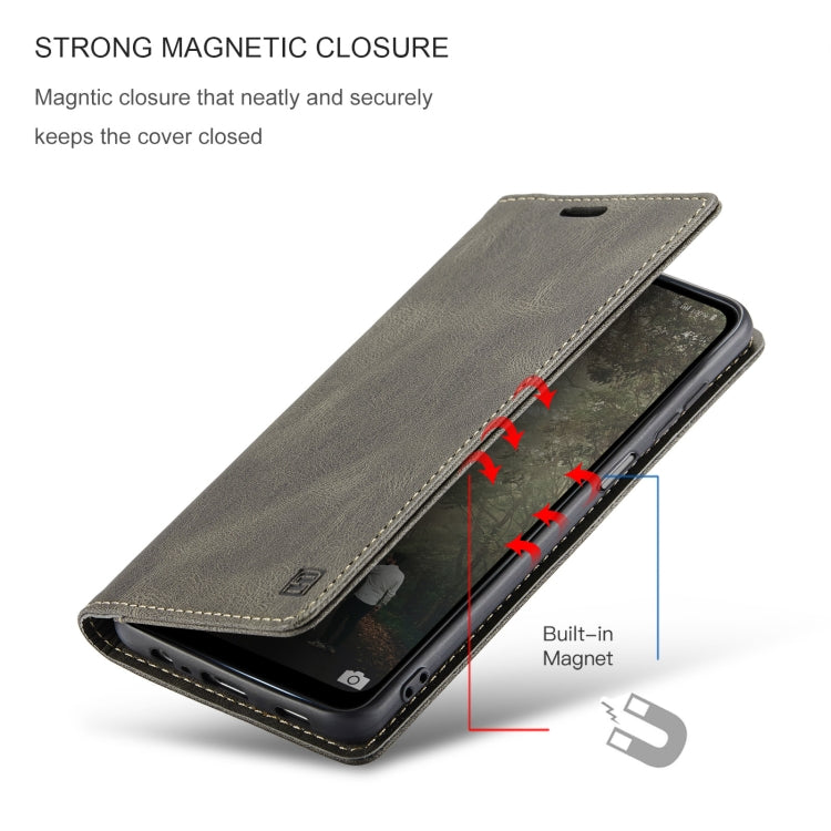 For Samsung Galaxy A32 5G AutSpace A01 Retro Skin-feel Crazy Horse Texture Horizontal Flip Leather Case with Holder & Card Slots & Wallet & RFID