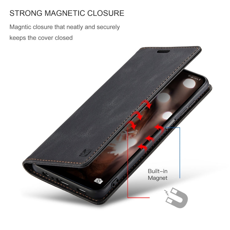 For Samsung Galaxy A12 AutSpace A01 Retro Skin-feel Crazy Horse Texture Horizontal Flip Leather Case with Holder & Card Slots & Wallet & RFID
