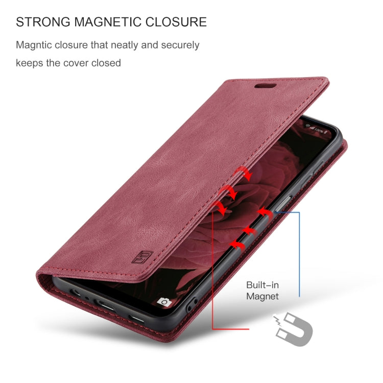 For Samsung Galaxy A12 AutSpace A01 Retro Skin-feel Crazy Horse Texture Horizontal Flip Leather Case with Holder & Card Slots & Wallet & RFID