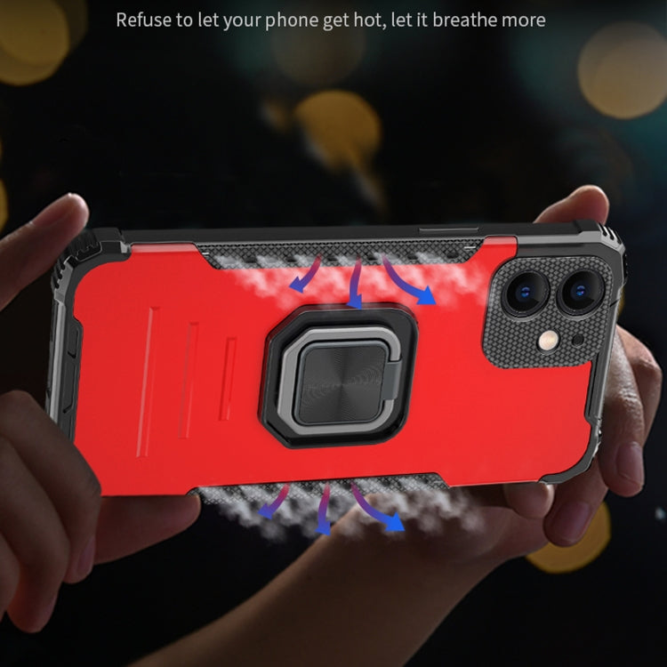 For iPhone 11 Fierce Warrior Series Armor All-inclusive Shockproof Aluminum Alloy + TPU Protective Case with Ring Holder