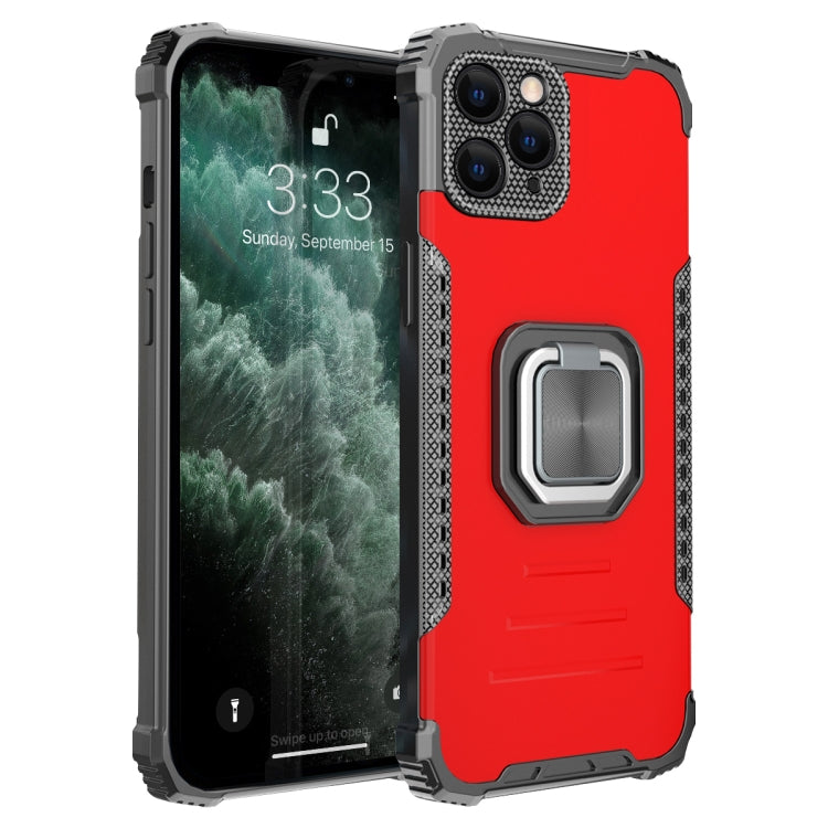 For iPhone 11 Pro Fierce Warrior Series Armor All-inclusive Shockproof Aluminum Alloy + TPU Protective Case with Ring Holder