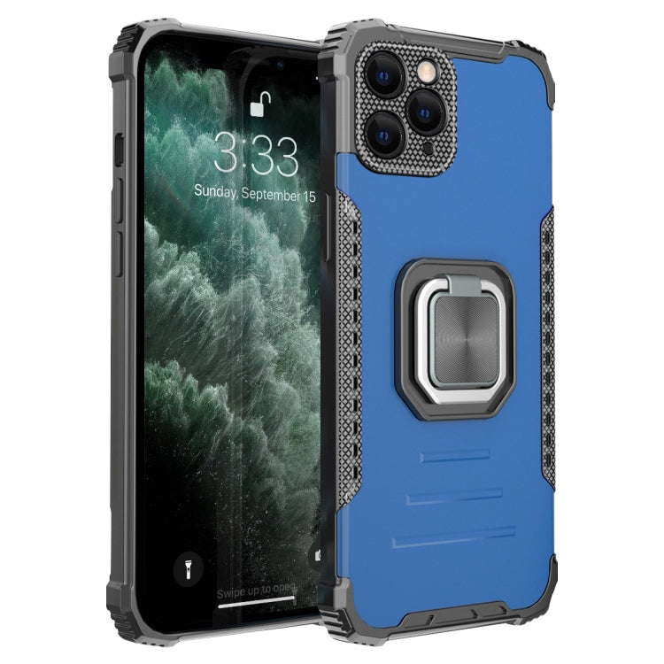For iPhone 11 Pro Fierce Warrior Series Armor All-inclusive Shockproof Aluminum Alloy + TPU Protective Case with Ring Holder