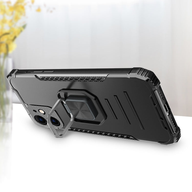 For iPhone 11 Pro Max Fierce Warrior Series Armor All-inclusive Shockproof Aluminum Alloy + TPU Protective Case with Ring Holder