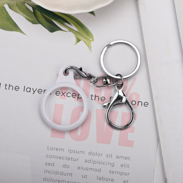 Shockproof Anti-scratch TPU Soft Case with Keychain Ring For AirTag