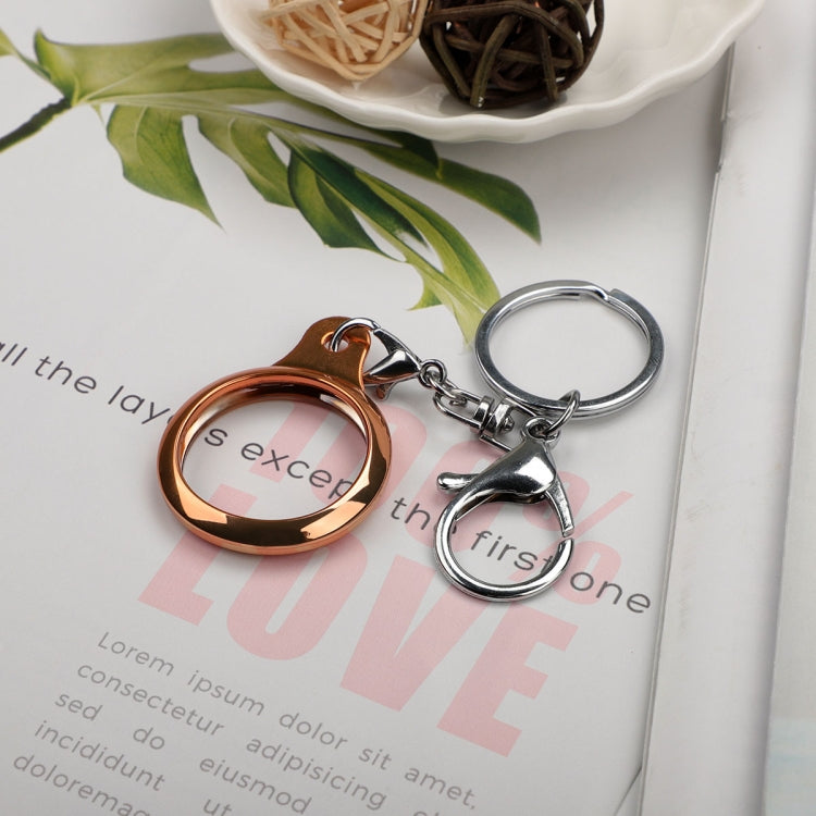 Shockproof Anti-scratch TPU Soft Case with Keychain Ring For AirTag