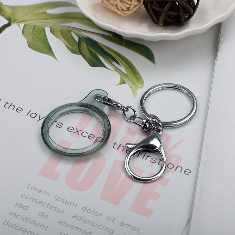 Shockproof Anti-scratch TPU Soft Case with Keychain Ring For AirTag