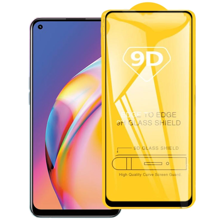 For OPPO A94 5G / 4G 9D Full Glue Full Screen Tempered Glass Film