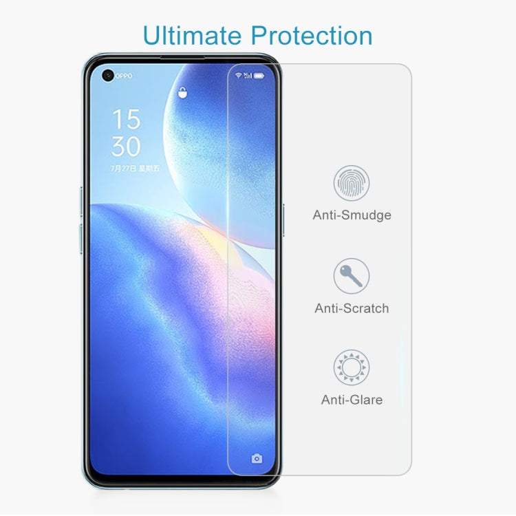 For OPPO Reno5 K 0.26mm 9H 2.5D Tempered Glass Film