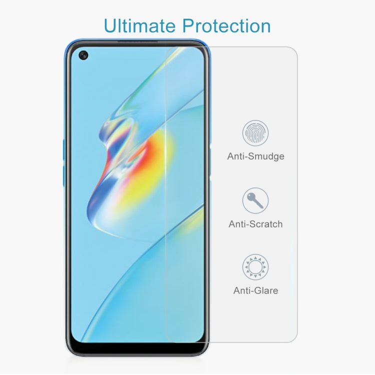 For OPPO A54 10 PCS 0.26mm 9H 2.5D Tempered Glass Film