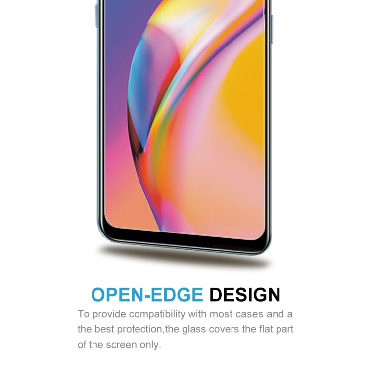 For OPPO Reno5 Lite 10 PCS 0.26mm 9H 2.5D Tempered Glass Film