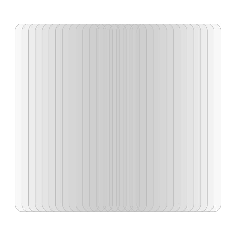 For OPPO F19 50 PCS 0.26mm 9H 2.5D Tempered Glass Film