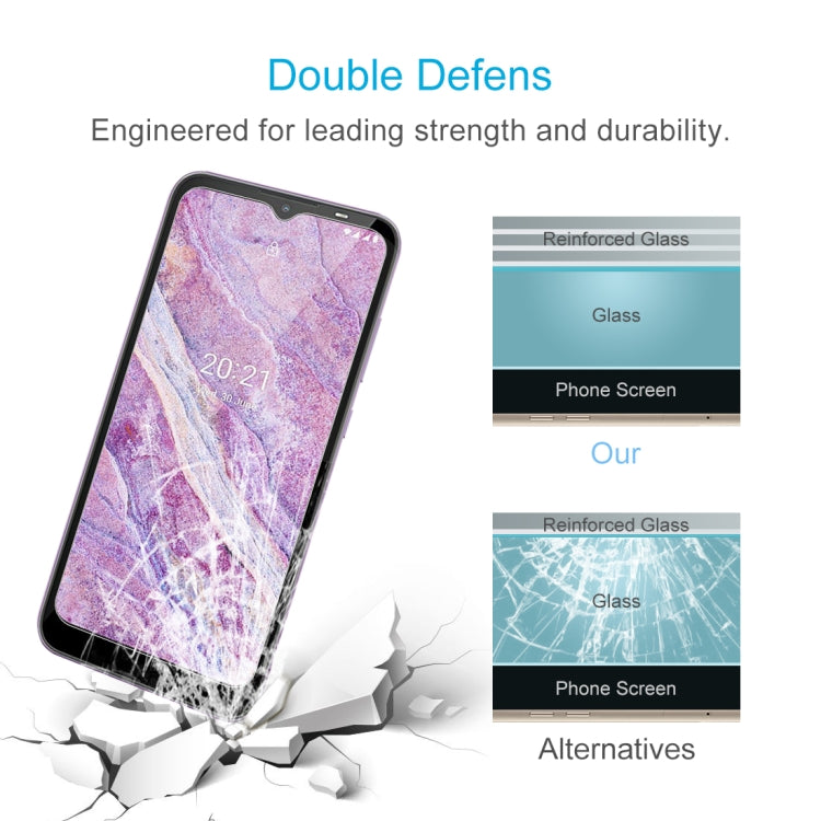 For Nokia C10 0.26mm 9H 2.5D Tempered Glass Film