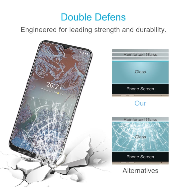 For Nokia G10 10 PCS 0.26mm 9H 2.5D Tempered Glass Film