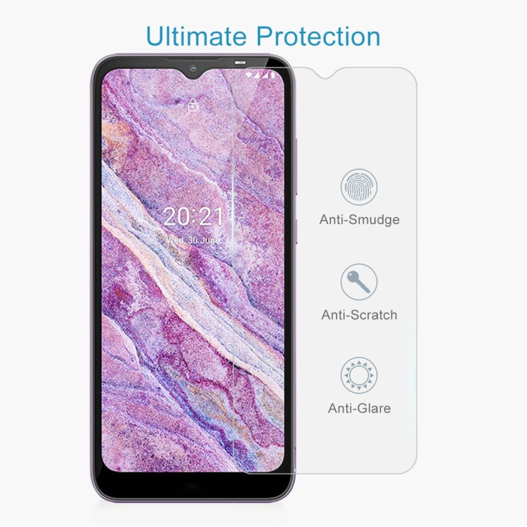 For Nokia C10 10 PCS 0.26mm 9H 2.5D Tempered Glass Film