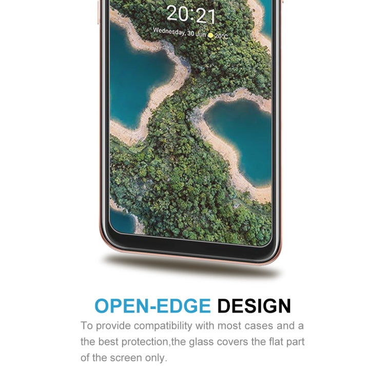 For Nokia X20 50 PCS 0.26mm 9H 2.5D Tempered Glass Film