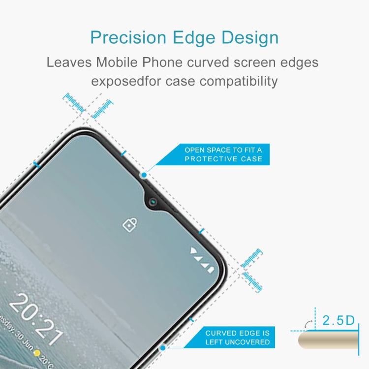 For Nokia G20 50 PCS 0.26mm 9H 2.5D Tempered Glass Film