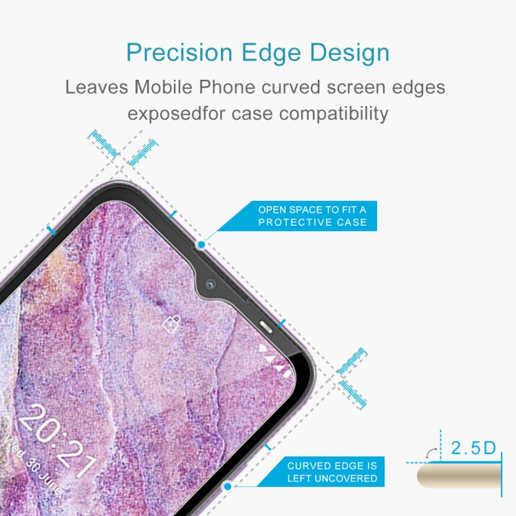 For Nokia C10 50 PCS 0.26mm 9H 2.5D Tempered Glass Film