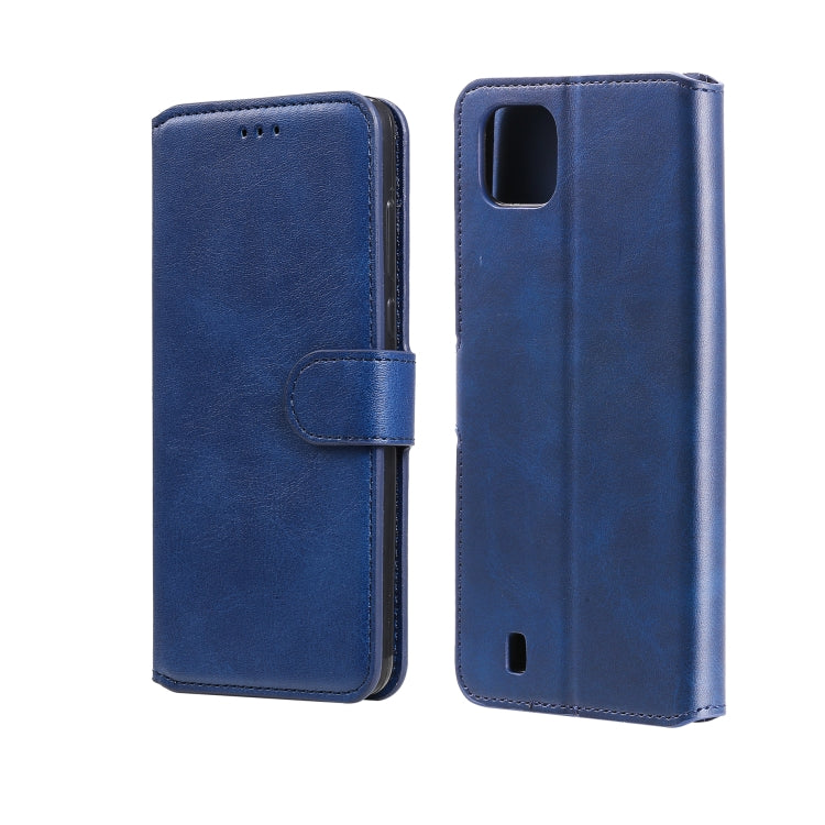 For OPPO Realme C20 Classic Calf Texture PU + TPU Horizontal Flip Leather Case with Holder & Card Slots & Wallet