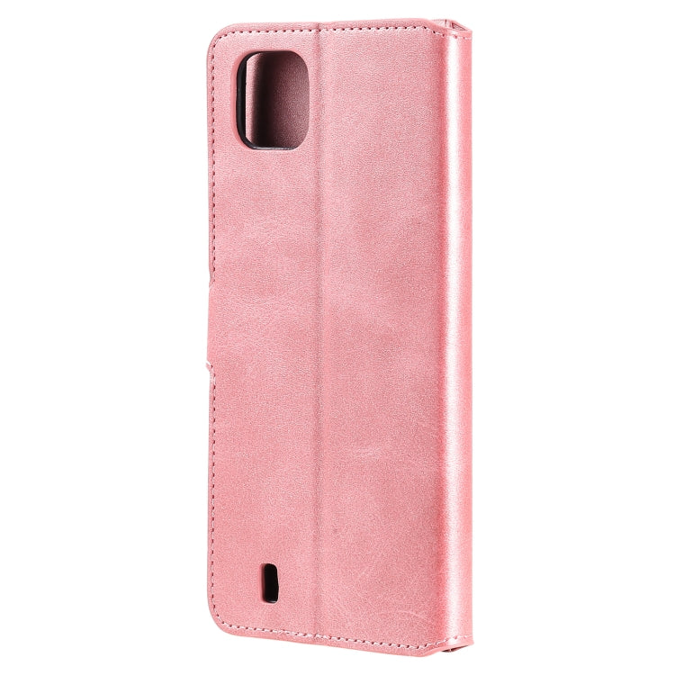 For OPPO Realme C20 Classic Calf Texture PU + TPU Horizontal Flip Leather Case with Holder & Card Slots & Wallet