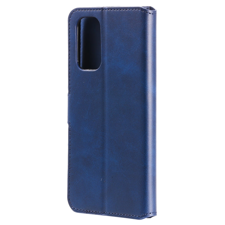 For OPPO Reno5 5G / Reno5 4G / Find X3 Lite Classic Calf Texture PU + TPU Horizontal Flip Leather Case with Holder & Card Slots & Wallet