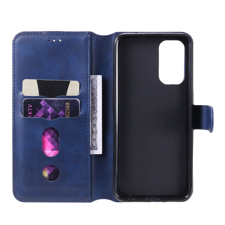 For OPPO Reno5 5G / Reno5 4G / Find X3 Lite Classic Calf Texture PU + TPU Horizontal Flip Leather Case with Holder & Card Slots & Wallet