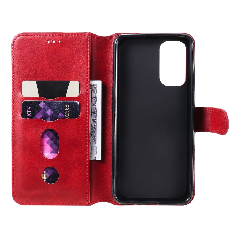 For OPPO Reno5 5G / Reno5 4G / Find X3 Lite Classic Calf Texture PU + TPU Horizontal Flip Leather Case with Holder & Card Slots & Wallet