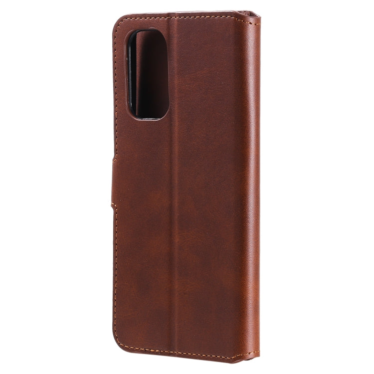 For OPPO Reno5 5G / Reno5 4G / Find X3 Lite Classic Calf Texture PU + TPU Horizontal Flip Leather Case with Holder & Card Slots & Wallet