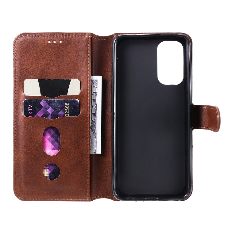 For OPPO Reno5 5G / Reno5 4G / Find X3 Lite Classic Calf Texture PU + TPU Horizontal Flip Leather Case with Holder & Card Slots & Wallet