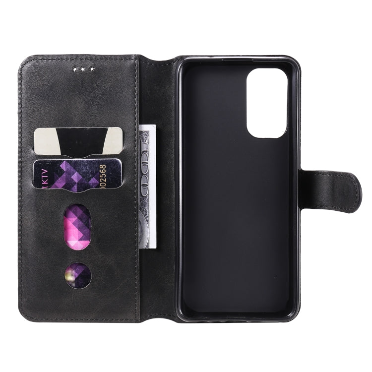 For OPPO Reno5 5G / Reno5 4G / Find X3 Lite Classic Calf Texture PU + TPU Horizontal Flip Leather Case with Holder & Card Slots & Wallet